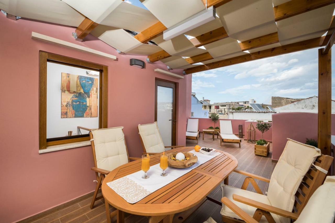 Evlimeni Suites 干尼亞 外观 照片