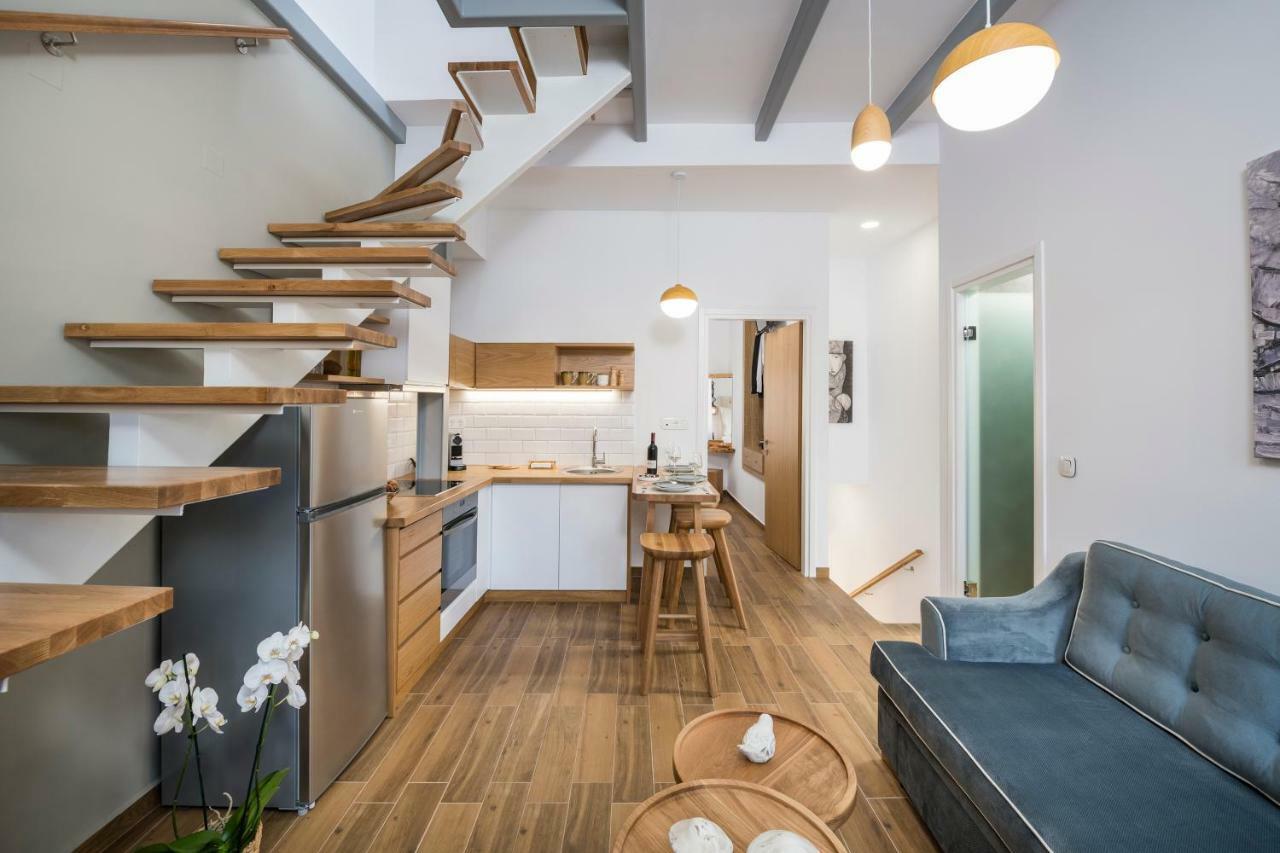 Evlimeni Suites 干尼亞 外观 照片