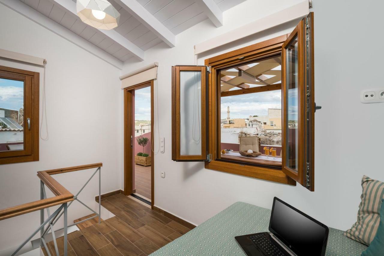 Evlimeni Suites 干尼亞 外观 照片